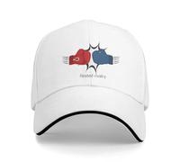 Casquette de Baseball Homme, Rivalité Brûlante Passion et Fierté Casquette de Baseball Bonnet de Routier Adulte Été y2k Outdoor Sport Cool Casquettes de Baseball Respirantes