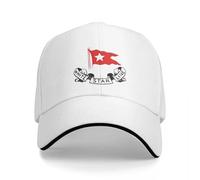 Casquette de Baseball Homme, Titanic White Star Line Red Flag avec Logo étoile, Casquette de Baseball décontractée de Mode, Casquette réglable, Hip Hop Summer Baseball Chaps