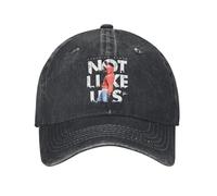 Casquette de Baseball Ils ne Nous Aiment Pas Vintage en détresse lavé Rappeur Snapback Chapeau pour Hommes Femmes extérieur réglable