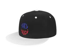 Casquette De Baseball Ils sont Tous Les Deux Nuls. Blanc Bord Plat Casquettes Classic Baseball Cap Vintage Trucker Caps pour Running Outdoo Randonnée