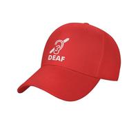 Casquette De Baseball I'm Not Ignoring You I'm Deaf I Read Lips Trucker Caps Vintage Bord Plat Casquettes Adjustable Baseball Cap pour Camping Randonnée Running