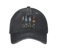 Casquette de Baseball imprimée Imagine Dragons Band Loom Tour 2024 Casquette imprimée pour Unisexe Coton Musique Trucker Chapeau Quotidien Ajustable Sports Accessoires Cadeaux