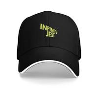 Casquette de Baseball Infinite Jest Title Print T-Shirt Grande Taille Chapeau drôle Chapeau Streetwear Hommes Femmes Cadeaux