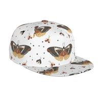 Casquette De Baseball Insectes Papillons De Dessin Animé Trucker Caps Anti UV Casquettes De Golf Sport Baseball Cap pour Outdoo Camping Randonnée
