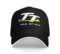 Casquette de Baseball Isle of Man TT Moto Road Race Hip Hop Motocycle Sandwich Unisexe Style Polyester Papa Chapeau Extérieur Cadeaux