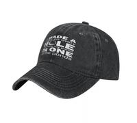 Casquette de Baseball J’AI Fait Un Trou dans Un Papa de Baseball réglable en Plein air pour Les Hommes Femmes Chapeau de Cow-Boy Cadeaux