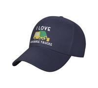 Casquette De Baseball J'adore Les Camions Poubelles Chapeau De Golf Mode Classique Casquette D'Été, pour Camping, Sport, Hommes, 57-60cm