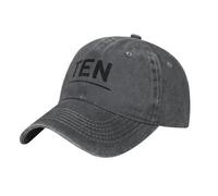 Casquette de Baseball « J'Ai dix Ans » pour Homme et Femme, avec visière de Protection et Snapback Pearl Jam.