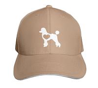 Casquette De Baseball J'Aime Mon Caniche Baseball Cap Pour Cadeau Papa | Baseball Cap Décontractée Unisexe Hip Hop Chapeaux Pour Voyage Randonnée Cyclisme