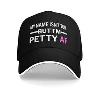 Casquette De Baseball Je Ne M'Appelle Pas Tom, Mais Je Suis Cap Pour Plage | Baseball Cap Classique Unisexe Casquettes Soleil Pour Golf Cadeau papa Extérieur