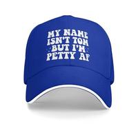 Casquette De Baseball Je Ne M'Appelle Pas Tom, Mais Je Suis Cap Pour Plage | Baseball Cap Vintage Unisexe Casquette Trucker Pour Golf Randonnée Entraînements