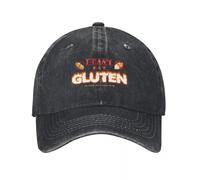 Casquette de Baseball Je ne Peux Pas Manger de Gluten, ça me Fait Mal au Ventre, intolérant au Gluten, cœliaque, mème, fête Mousse, Femmes, Plage, Mode, Hommes