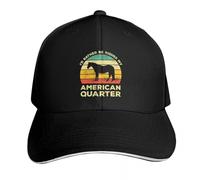 Casquette de Baseball Je préfère chevaucher Mon Quartier américain Cadeau Vintage pour Les propriétaires de Quarter Horse américains Chapeau d’Hiver Femmes Casquettes Hommes PLeisure Cadeaux de Sport