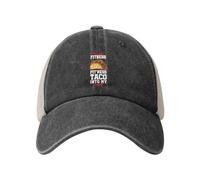 Casquette De Baseball Je suis dans Le Fitness Fitness Taco dans Ma Bouche Bord Plat Casquettes Respirante Trucker Caps Vintage Casquettes De Golf pour Outdoo Randonnée Running