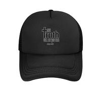 Casquette De Baseball John 8 32 The Truth Will Set You Free Bord Plat Casquettes Vintage Baseball Cap Anti UV Casquettes De Golf pour Randonnée Camping Cyclisme