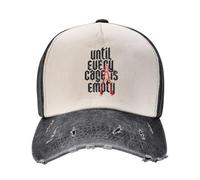 Casquette de Baseball Jusqu’À CE Que Toutes Les Cages SOIENT VIDES - Droits des Animaux Activisme végan Mode Hommes personnalisés Hommes Halloween et Cadeaux Sportifs