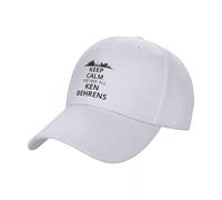 Casquette de Baseball Keep Calm and We are All Ken Behrens Vintage Western Femme Plage Outlet Homme