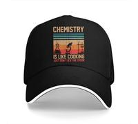 Casquette de Baseball La Science de Papa de Couleur Pure, c’est comme Cuisiner, il Suffit de ne Pas lécher la cuillère, Chapeau pour Homme, Pare-Soleil, Chimie à Son apogée Cadeau