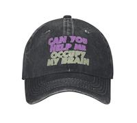Casquette de Baseball lavée Chapeau de Camionneur d’été pour Les Femmes Hommes Pouvez-Vous ME Street Style Sports de Plein air Sun Snapback Cap Cadeaux