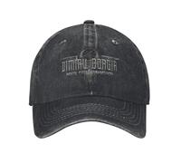 Casquette de Baseball lavée Death Cult Armageddon Groupe Black Metal Dimmu Borgir Chapeau Camionneur d’été pour Hommes Sports Sun Casquettes de Baseball