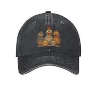 Casquette de Baseball lavée en colère avec Impatience Coloré Poulet Art Printemps Hip Hop Chapeaux pour Hommes Adulte Vintage Tennis Skate Sun Snapback Cap