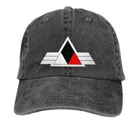 Casquette de baseball lavée pour homme - Casquette de baseball Ace Combat Ustio Roundel classique Trucker Snapback - Chapeau de golf - Cadeau idéal