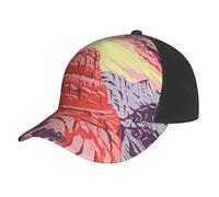 Casquette De Baseball Le Monument National De Vermilion Cliffs dans Le Comté De Coconino en Arizona Comprend Le Plateau De Paria Et Le Coyote Trucker Caps Anti UV Casquettes De Golf Baseball Cap