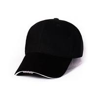 Casquette de Baseball LED avec Lampe de Poche Mains Libres, Casquette Sport en Coton avec Lampe Frontale intégrée, pour Le Camping, la pêche, la Course, Le Travail Nuit, Unisexe - po