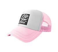 Casquette De Baseball Life is Better at The Lake Vacation Funny Baseball Cap Classic Casquettes De Golf Adjustable Bord Plat Casquettes pour Cyclisme Randonnée Running