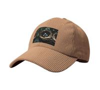 Casquette de baseball Little Bird Nest en velours côtelé, même style pour homme et femme, un bon choix pour photographie de voyage, kaki, taille unique