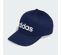 CASQUETTE DE BASEBALL LOGO LINÉAIRE Dark Blue / White XS/S