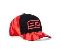 Casquette de baseball Marc Marquez Logo 93 3D Moto GP Officiel Adulte Taille Unique Rouge Taille unique