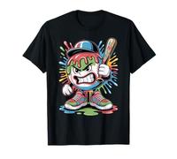 Casquette de Baseball Mascotte Attitude Graffiti Splash Bat T-Shirt