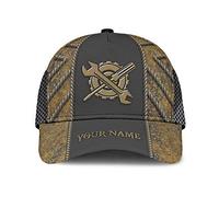 Casquette De Baseball Mécanicien Personnalisé Golf Casquette Unique Golf Hat Classique Cap pour Running, Homme, Femme