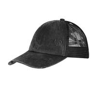 Casquette de Baseball Mesh Croisée Queue de Cheval pour Fille 4-10 Ans - Chapeau de Soleil Été Respirant Réglable Snapback Anti-Soleil pour Running, Golf, Randonnée, Extérieur