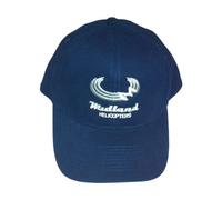 Casquette De Baseball Midland Helicopter - Bleue : MH-CAP