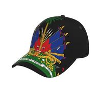 Casquette de baseball mignonne avec drapeau rétro drôle réglable snapback pour hommes et femmes, Taille unique