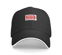 Casquette de Baseball Mille Miglia Casquette de Baseball Plage Chapeaux personnalisés Chapeaux de noël Bobble Chapeau Chapeau Homme Femme