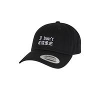 Mister Tee I Don't Care Low Profile Cotton Twill MT3543 Einheitsgröße