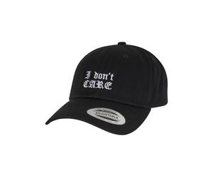 Casquette de baseball Mister Tee I Don't Care Noir TU