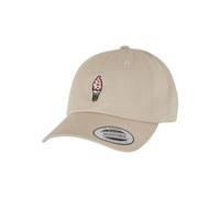 Mister Tee Casquette 'Ice Cream' jaune clair / pierre / rose / noir, Taille 55-60