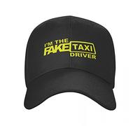 Casquette de Baseball Mode Je suis Le Faux Chauffeur de Taxi Casquette de Baseball Hommes Femmes Réglable Adulte Papa Chapeau Hip Hop Snapback Chapeaux d’été Casquettes