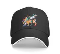 Casquette de Baseball Mode Unisexe Hip Hop personnalisé décontracté Chevaliers du Zodiaque Casquette de Baseball Western Sun Hat Unisexe Cadeau d’Anniversaire Parfait