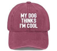 Casquette de Baseball Mon Chien Pense Que Je suis Cool Casquettes Trucker