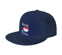 Casquette De Baseball Mon Coeur Mon Pays Mon Luxembourg Baseball Cap Respirante Casquettes De Golf Réglable Trucker Caps pour Running Randonnée Camping