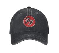 Casquette de Baseball Music f-foo f-Fighters Band pour Hommes et Femmes, Chapeaux en Coton portés pour Les Concerts de Rock, Chapeaux Vintage pour Les activités de Plein air