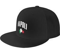 Casquette De Baseball Naples Italie Drapeau Italien Casquette Snapback Respirante Casquette Visière Réglable Casquette Unisexe, pour La Course, Sport, Camping