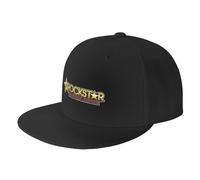 Casquette de Baseball Neutre Respirant décontracté Rockstar Energy Drink Casquettes de Baseball Unisexe Snapback Chapeaux Hip Hop Casquette Ajustable Streetwear Cadeau en Plein air