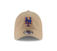 New Era Casquette 9TWENTY Core Classic MLB New York Mets Unisexe Beige T.U