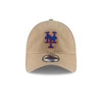 New Era Casquette 9TWENTY Core Classic MLB New York Mets Unisexe Beige T.U